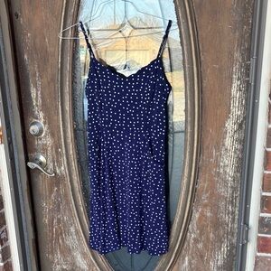41 HAWTHORNE POCKETED POLKA DOT DRESS! Medium